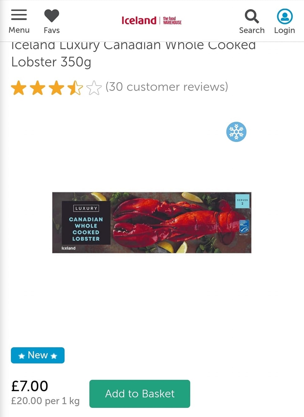 lobster iceland
