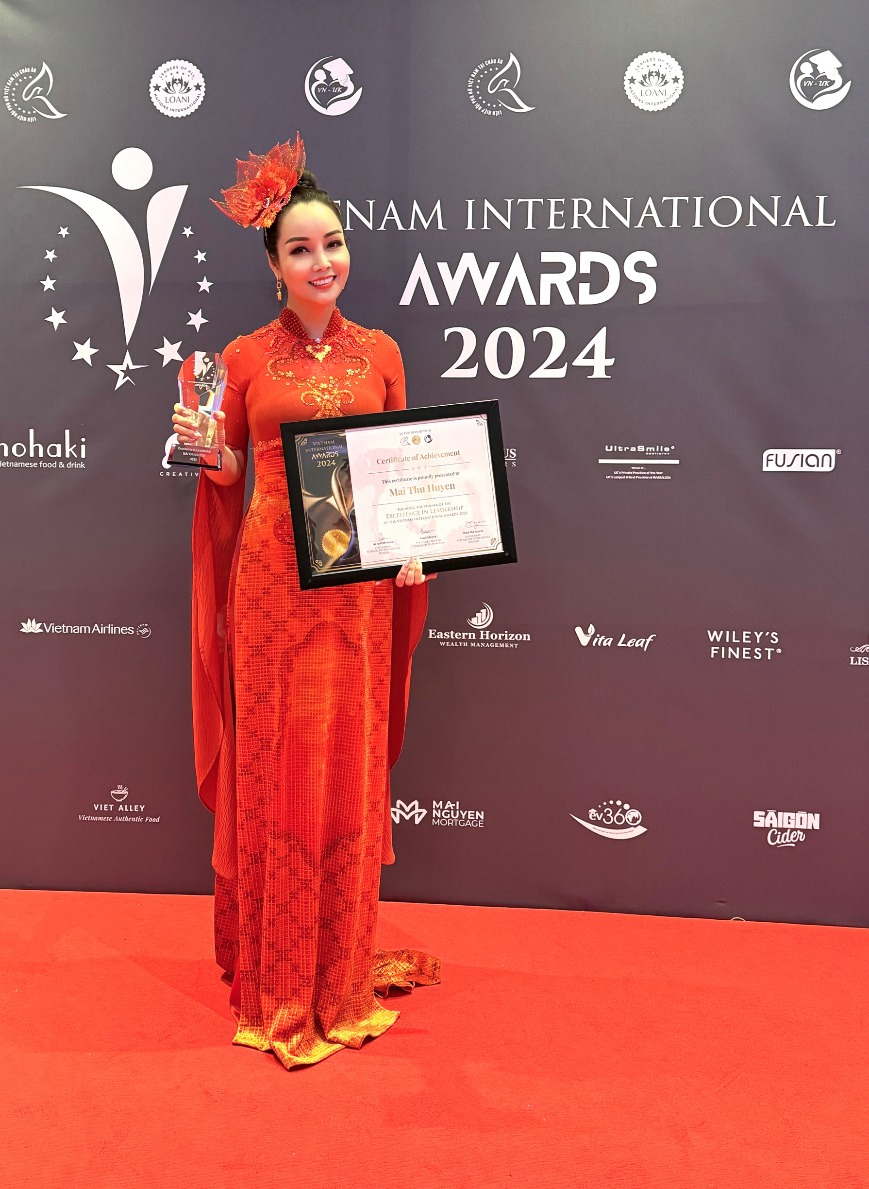 MTH nhận giải Excellence in Leadership 1